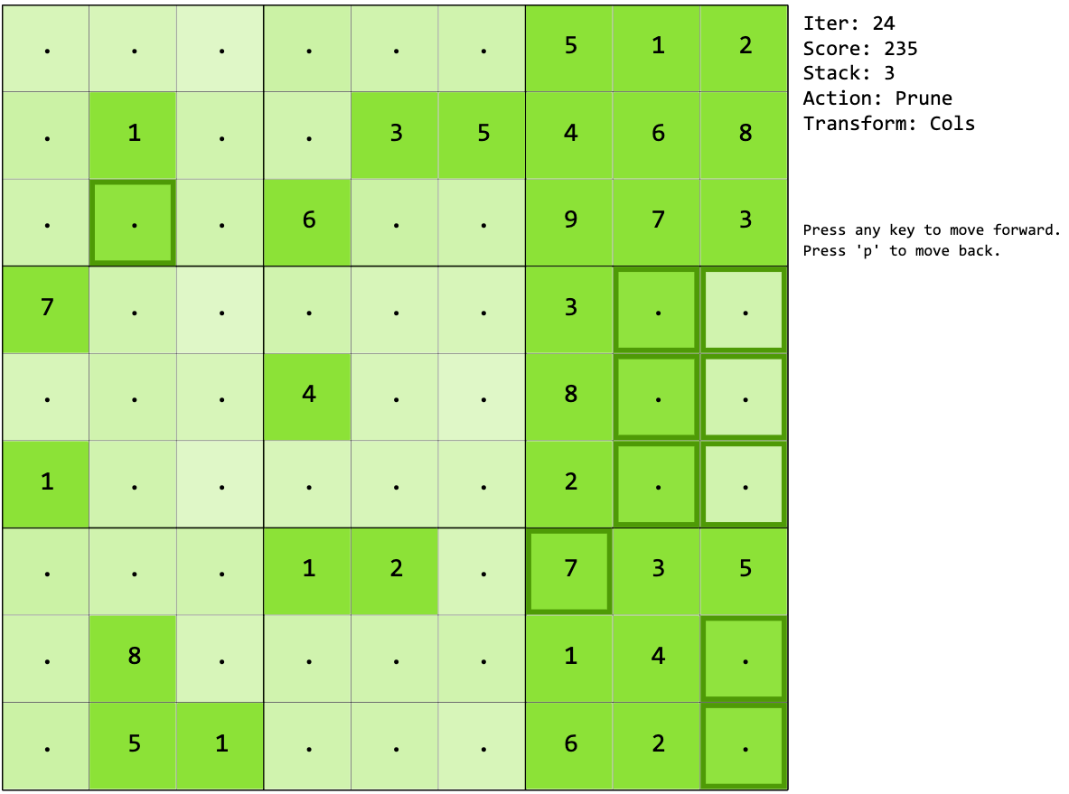 sudoku solver screenshot